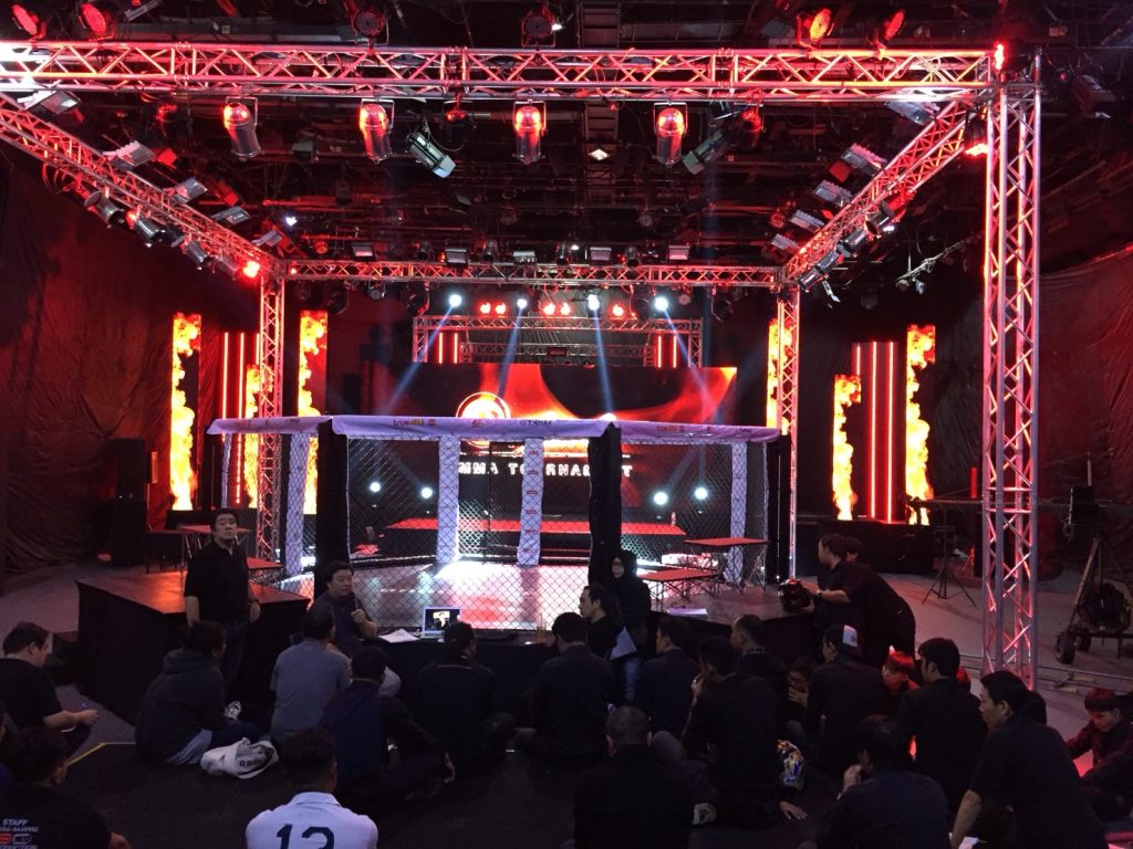 เช่าจอ LED_งานมวย MMA ครั้งที่1