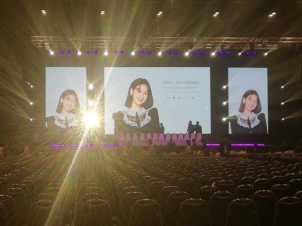 เช่าจอ LED_งานChoi Soo Young fan meeting in bkk