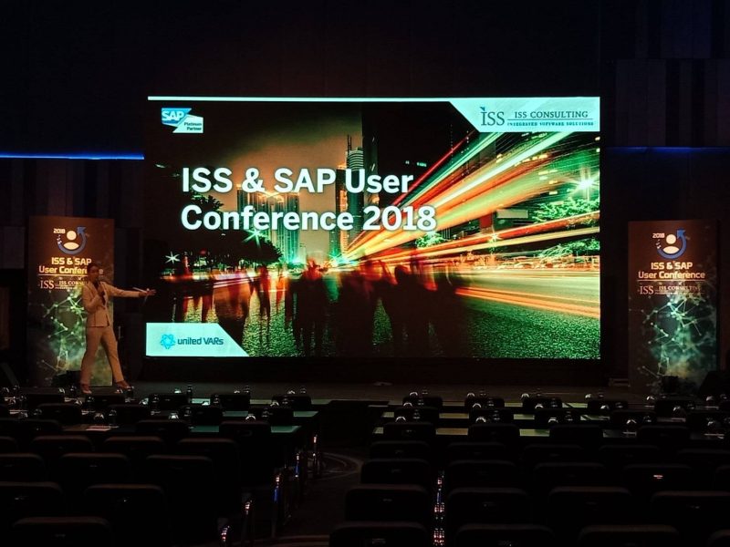 เช่าจอ LED_งาน ISS&SAP User Conference