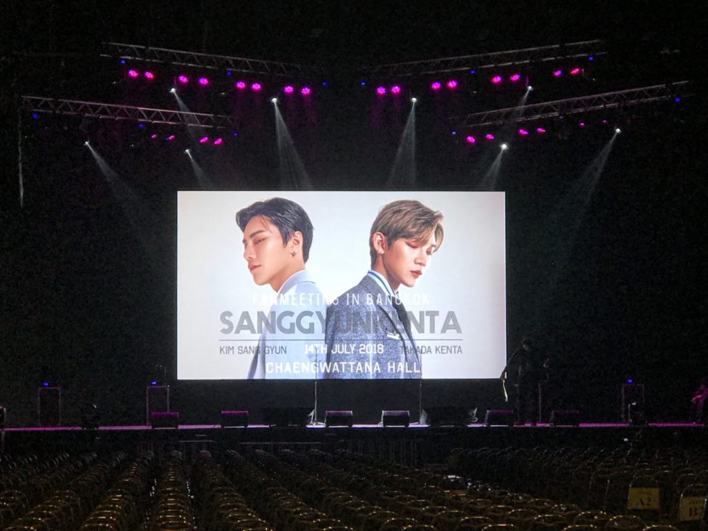 เช่าจอ LED_งานConcert SANGGYUN KENTA