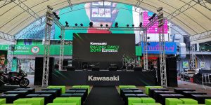 บริการให้เช่าจอ LED_Kawasaki Racing Day