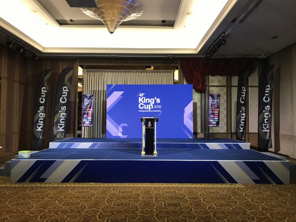 บริการให้เช่าจอ LED_King’s Cup 2019 (งานแถลงข่าว)