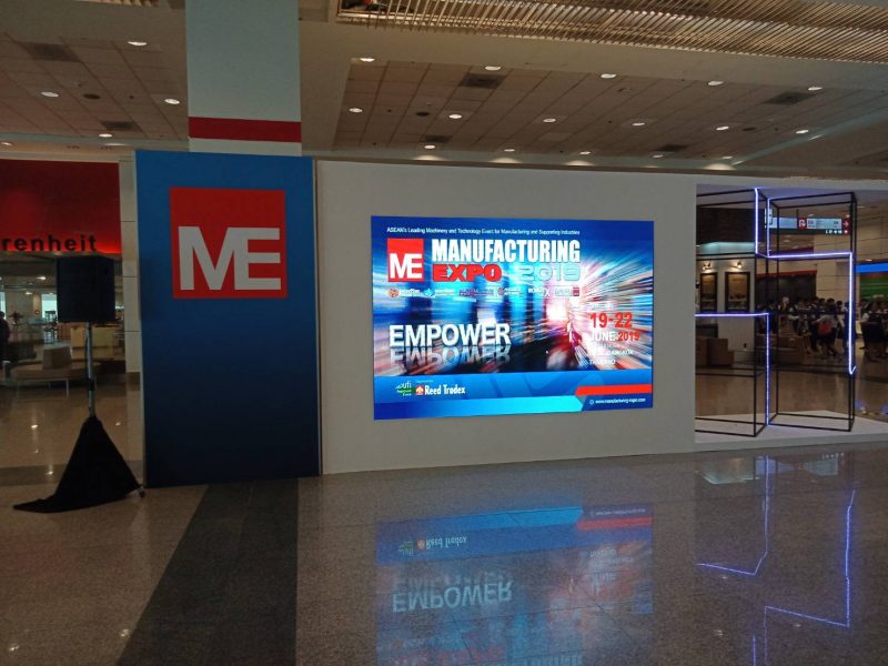 บริการให้เช่าจอ LED_Manufacturing 2019